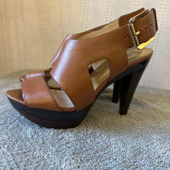 Michael Kors Carla Platform Heels - Picture 1 of 7